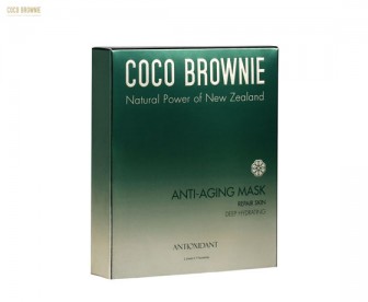 Coco Brownie 可莱尼 虾青素补水保湿修复面膜 28毫升x7片/盒